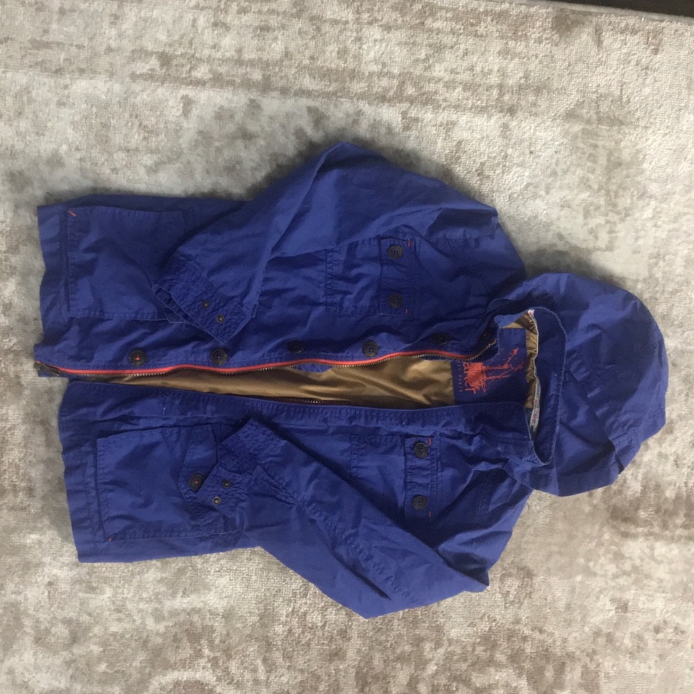 Blue jacket